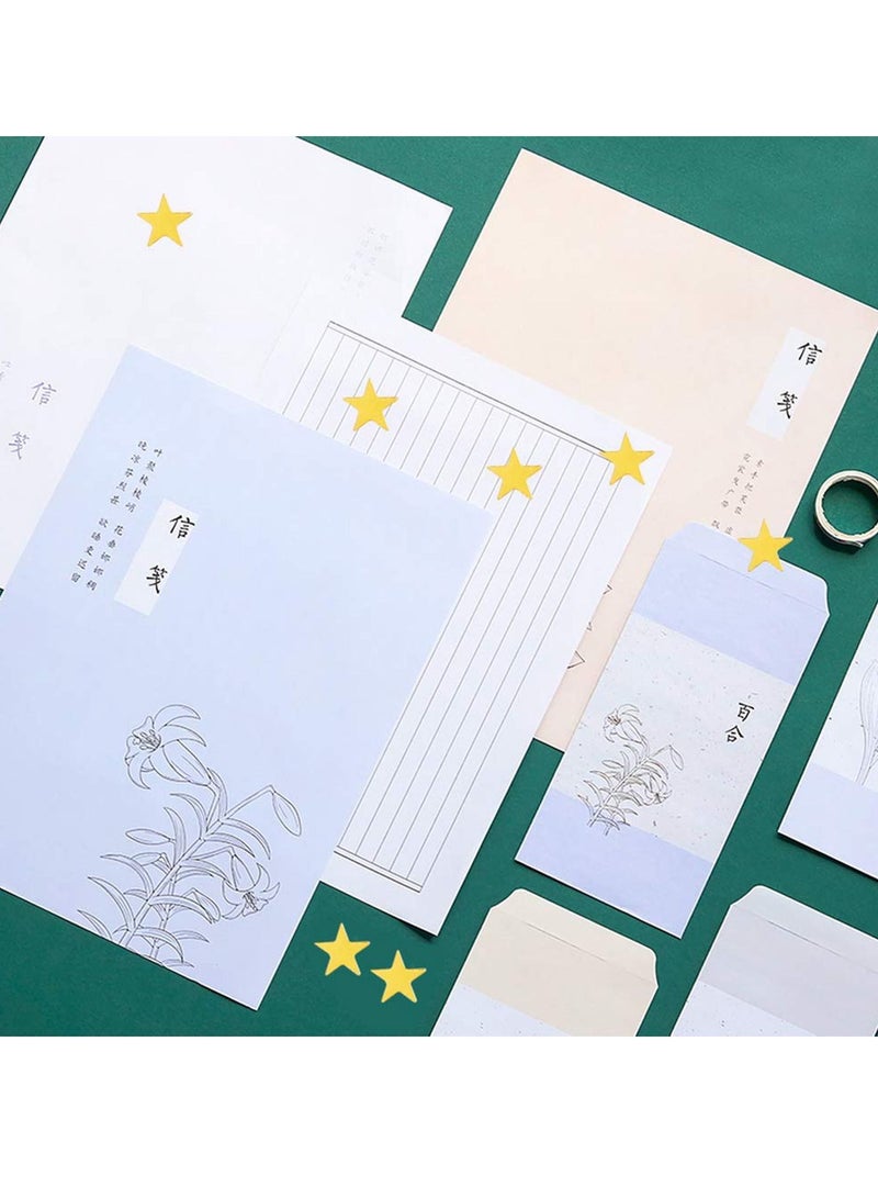 سيوسي ملصقات النجوم، ملصقات مكافآت النجوم ذاتية اللصق للأطفال، ملصقات النجوم لمخطط المكافآت - الاستحقاق - مخططات للأطفال والمعلمين باللون الذهبي، 70 ورقة 2450 قطعة - Image 5