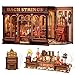 CUTEBEE Book Nook Kit DIY Miniature House Dollhouse Kit for Adults and Teens Booknook Tiny Japanese House Bookshelf Decor 3D Wooden Puzzle Gifts for Family Friends Bach Strings - Image 2