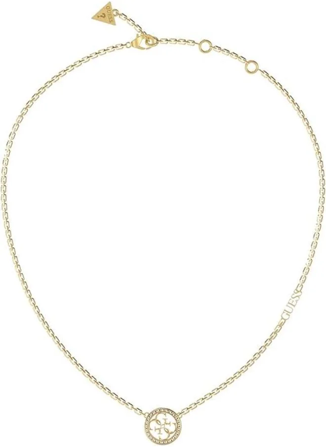 جس Logo Detailed  Necklace