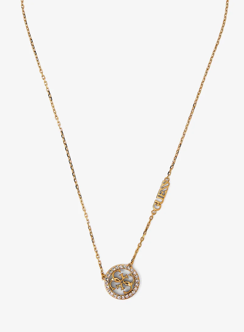GUESS Logo Detailed  Necklace