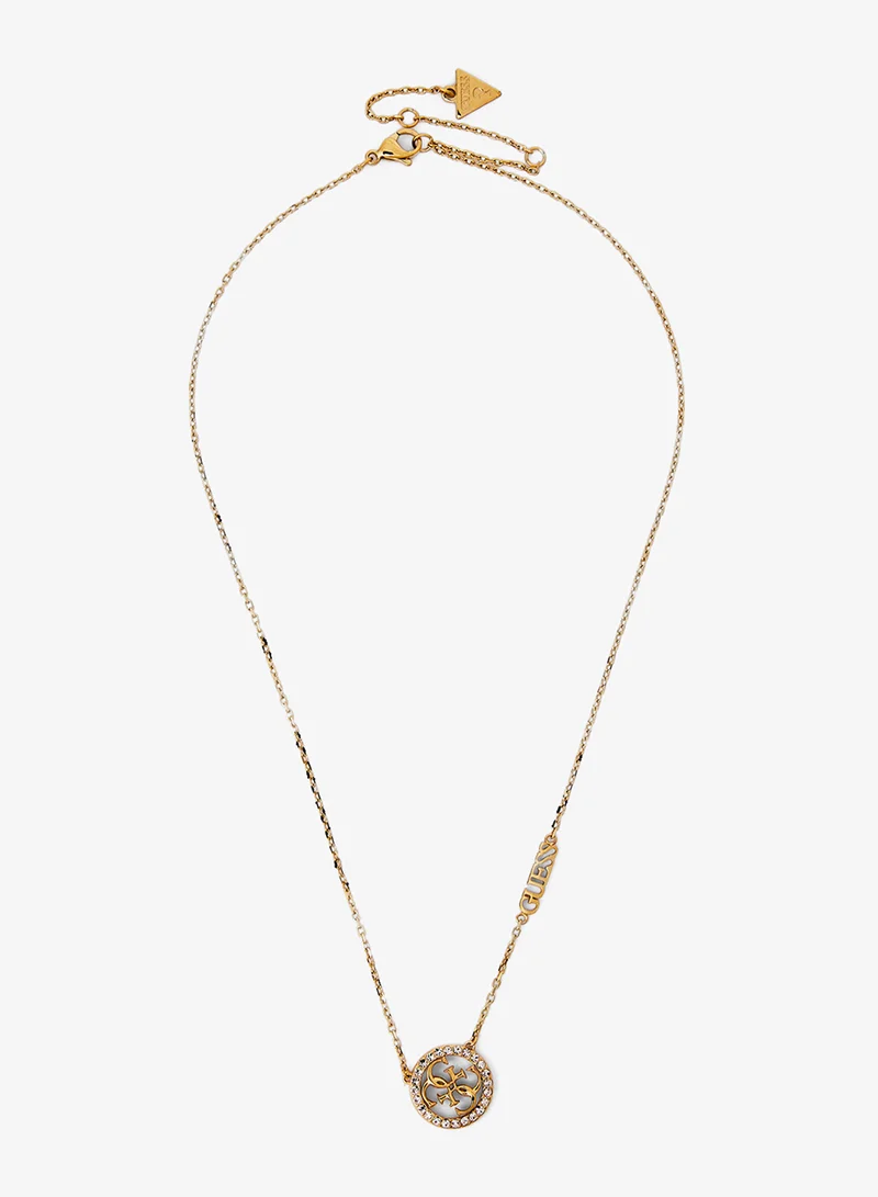 GUESS Logo Detailed  Necklace