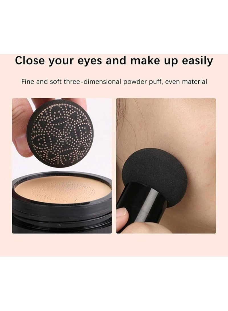 Huitich Air Cushion CC Cream Ivory Shade Natural Finish with Concealer & Puff - Image 2