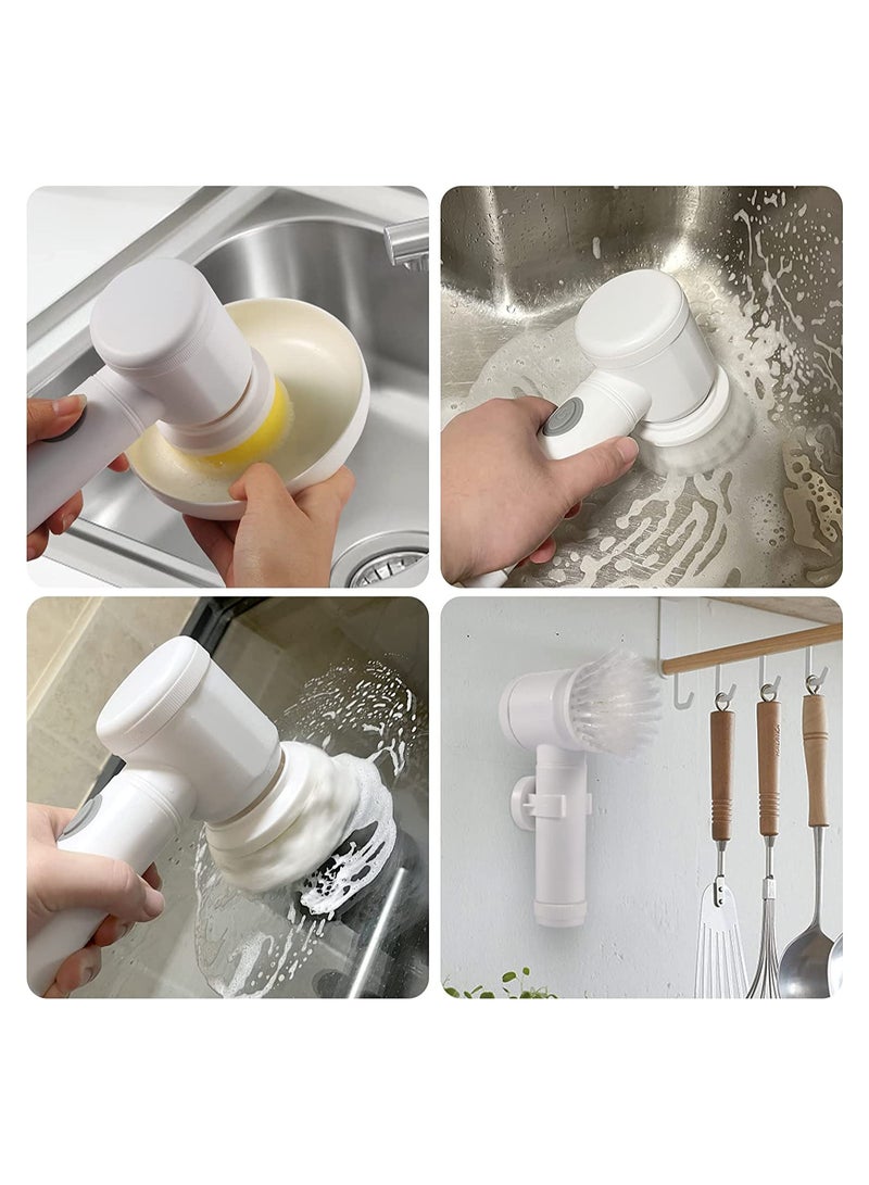 MIXDE Wireless Electric Spin Scrubber for Cleaning Different Surfaces - Image 2