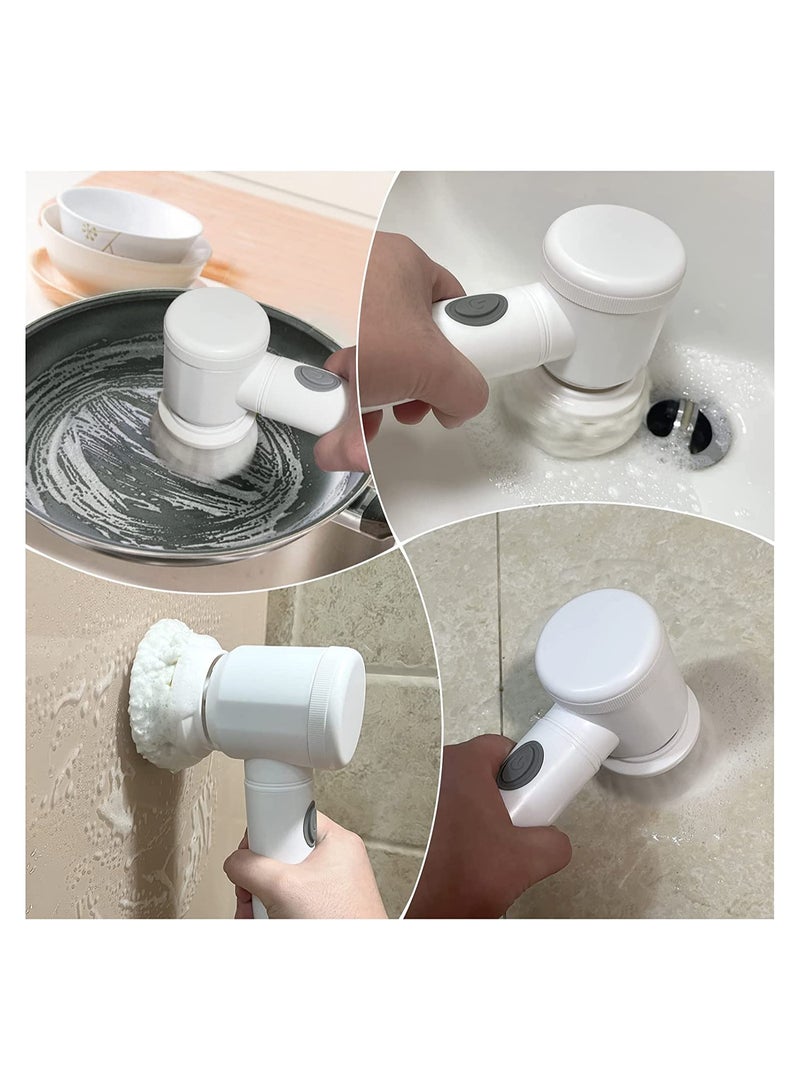 MIXDE Wireless Electric Spin Scrubber for Cleaning Different Surfaces - Image 4