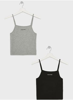 Kids 2 Pack Logo Vest