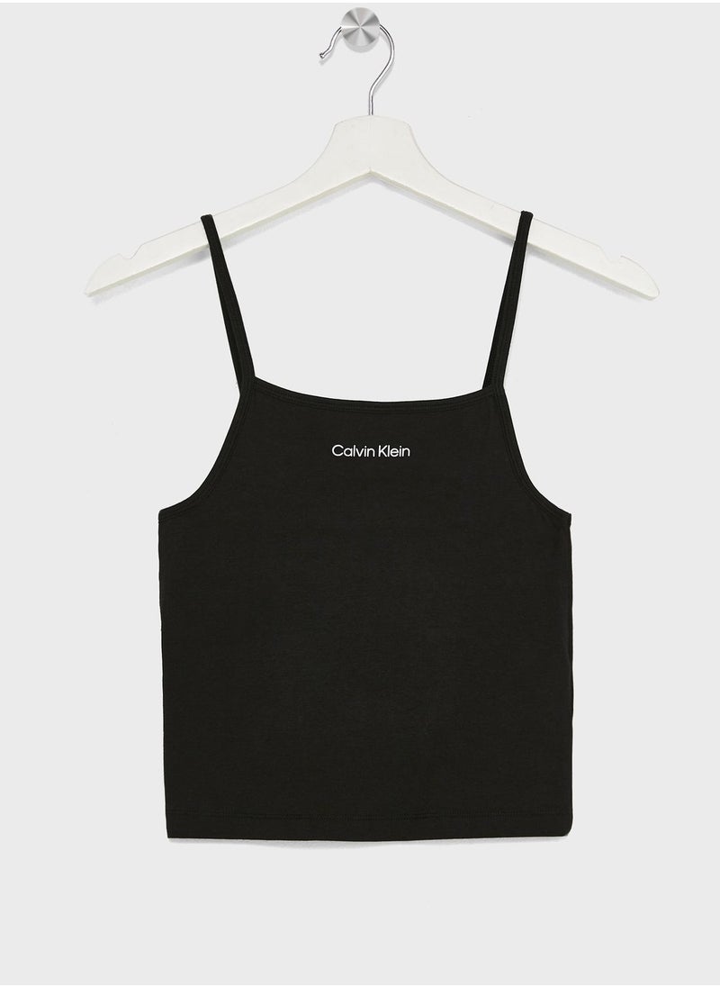 Calvin Klein Jeans - Kids 2 Pack Logo Vest - Image 1