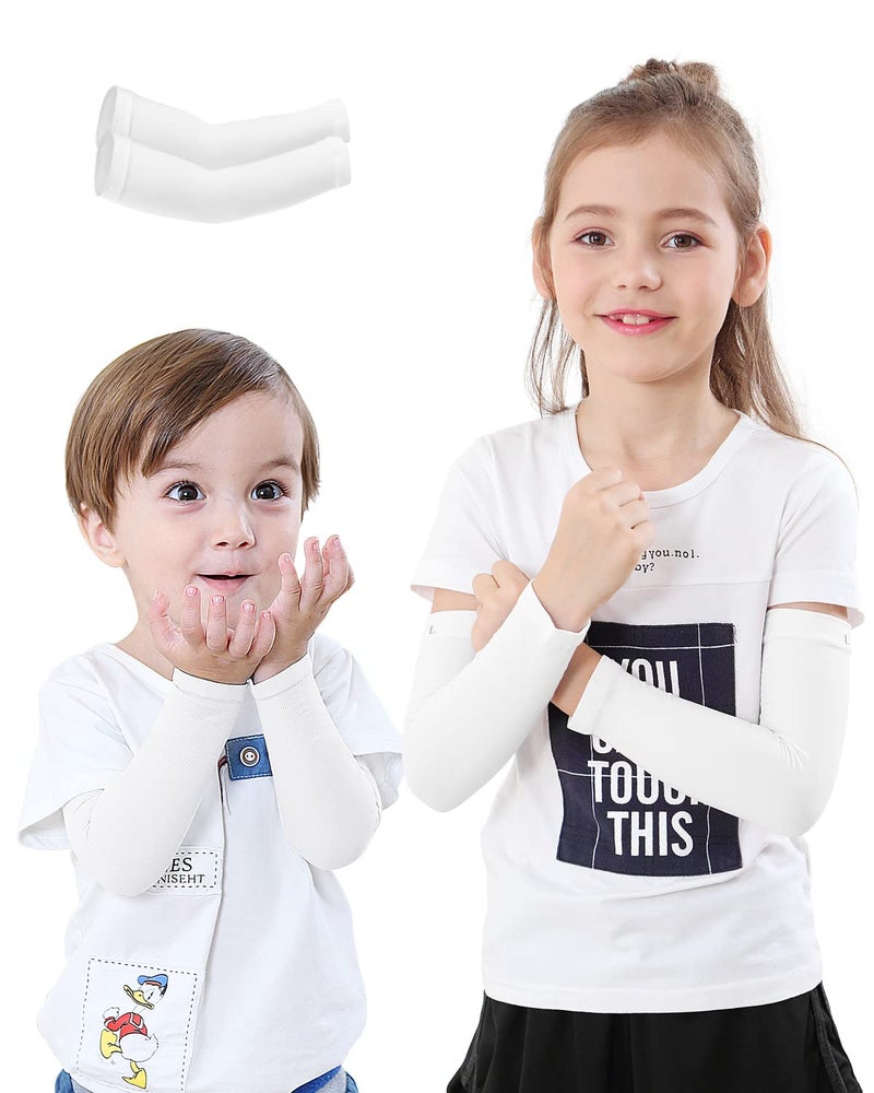 Newbyinn UV Sun Protection Cooling Arm Sleeves for Kid Child Baby - Image 1