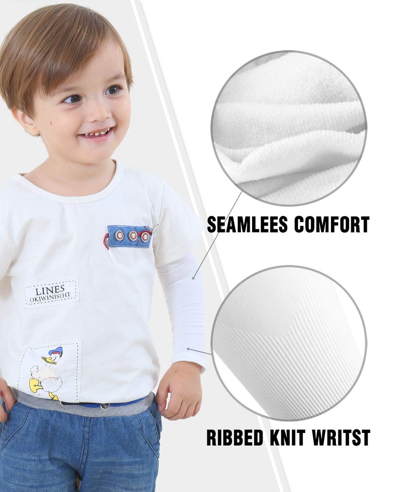 Newbyinn UV Sun Protection Cooling Arm Sleeves for Kid Child Baby - Image 5