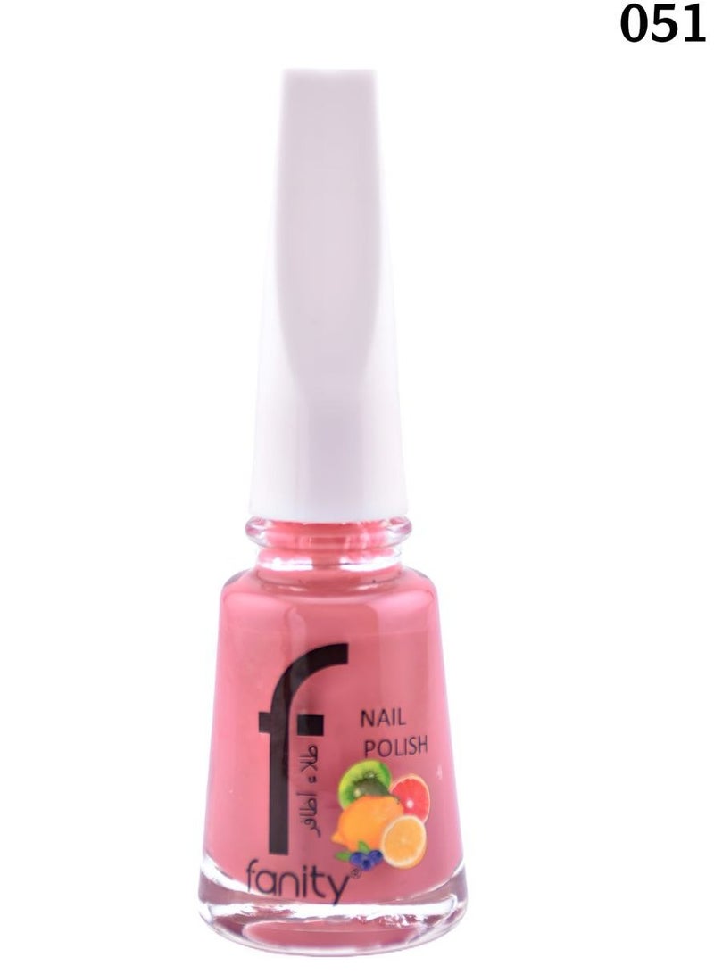 Fanity Nail Polish – Shade 051 + Free Nail Polish Remover - Image 1