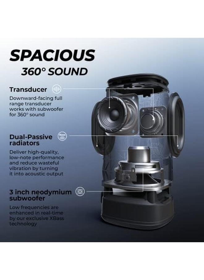 Tribit - Upgraded Stormbox Pro Portable Bluetooth Speaker With High Fidelity 360 Sound Bluetooth 5.3 3 Drivers With 2 Passive Radiators Built In Xbass 24H Playtime Ip67 Waterproof For Outdoors - Image 1