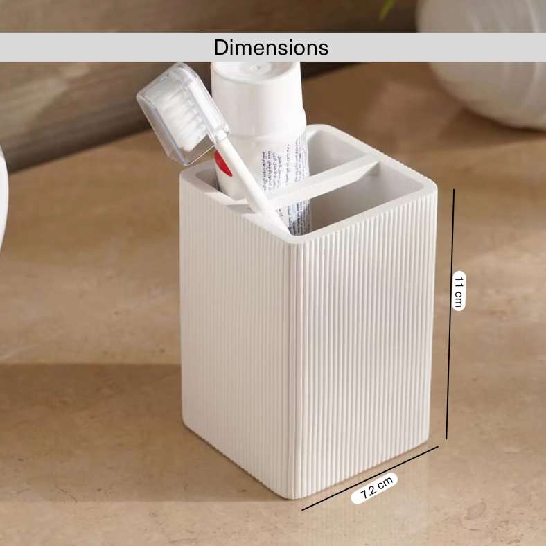 Pan Home حامل فرشاة الأسنان - أبيض - Image 5