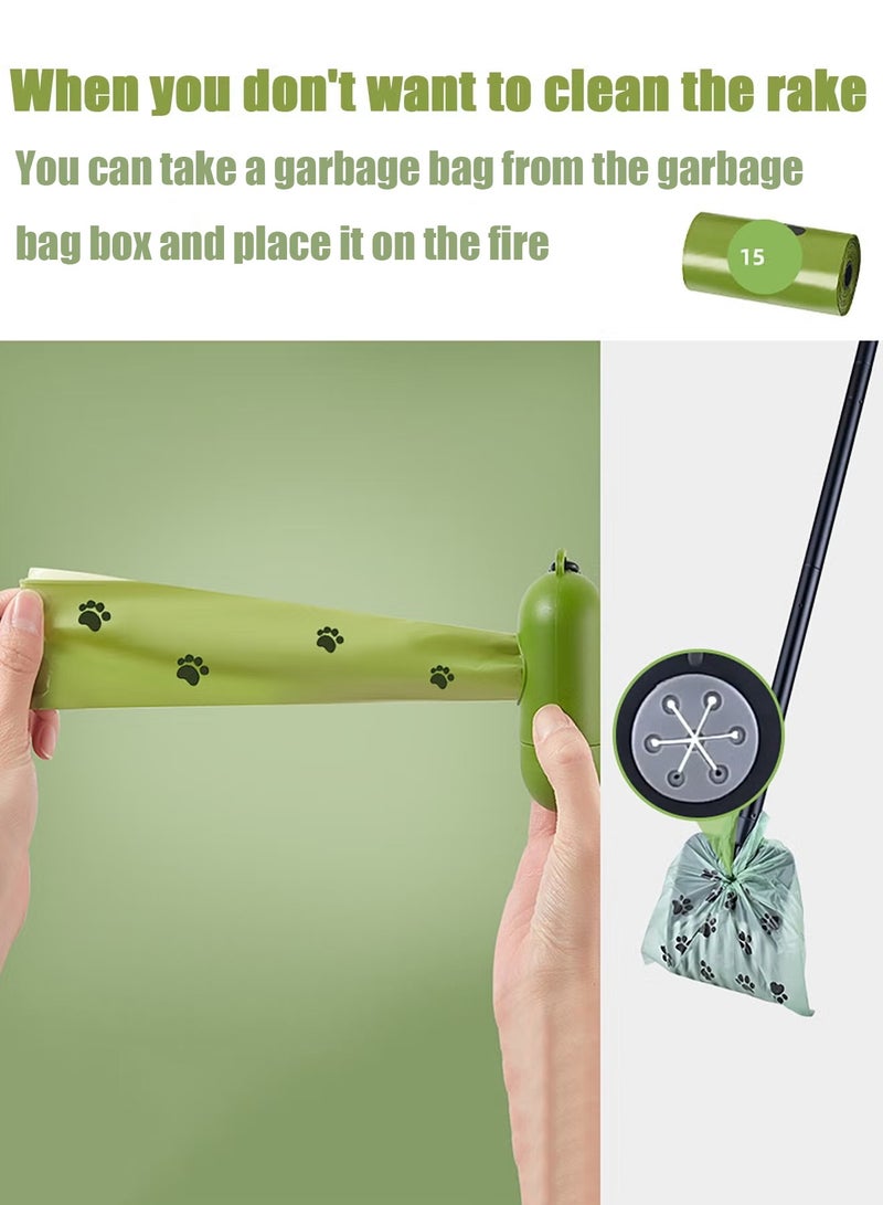 هيروكس مغرفة تنظيف الحيوانات الأليفة متعددة الوظائف، مغرفة فضلات الحيوانات الأليفة، محمولة، سهلة الحمل، مناسبة للكلاب والقطط - Image 5