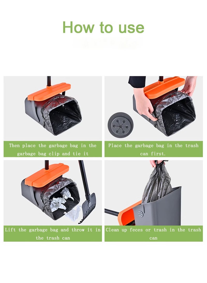 هيروكس مغرفة تنظيف الحيوانات الأليفة متعددة الوظائف، مغرفة فضلات الحيوانات الأليفة، محمولة، سهلة الحمل، مناسبة للكلاب والقطط - Image 3