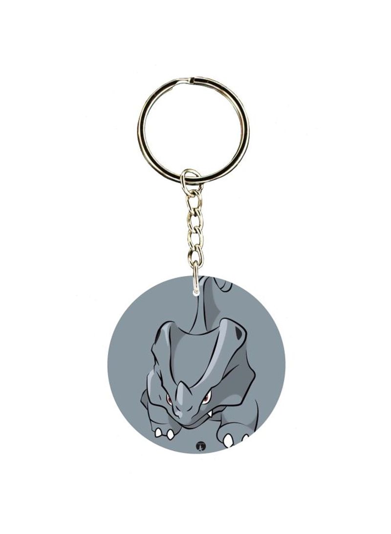 RKN Cartoon Printed Keychain