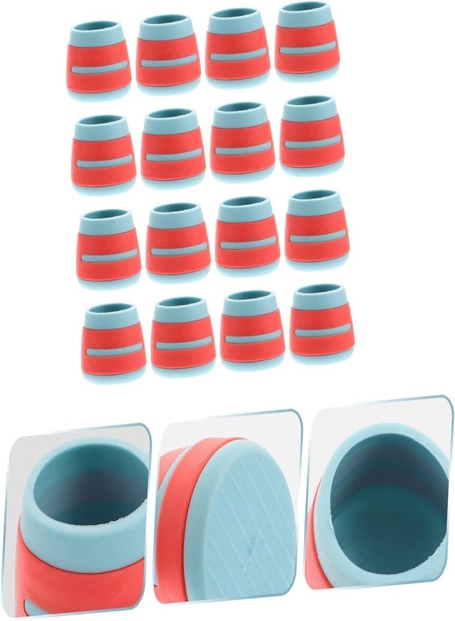 swenrix Chair Leg Floor Protectors, Silicone Felt Furniture Leg Pads Caps Covers for Hardwood Floors Clear (reguler(Fit 1.3" to 2")) (4) - Image 5