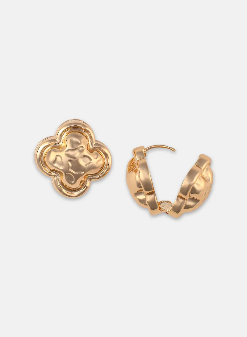 سوهي Women's The Signet Hoop Earrings