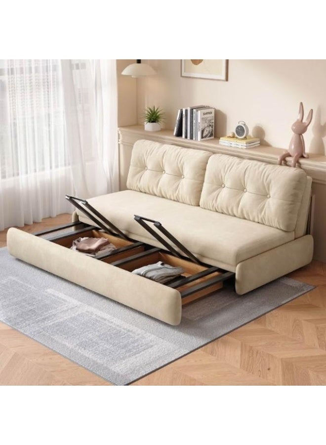 AWD Modern Pull-Out Sofa Bed with Soft Upholstery – Space-Saving Convertible Sofa for Living Room & Guest Room - Image 3