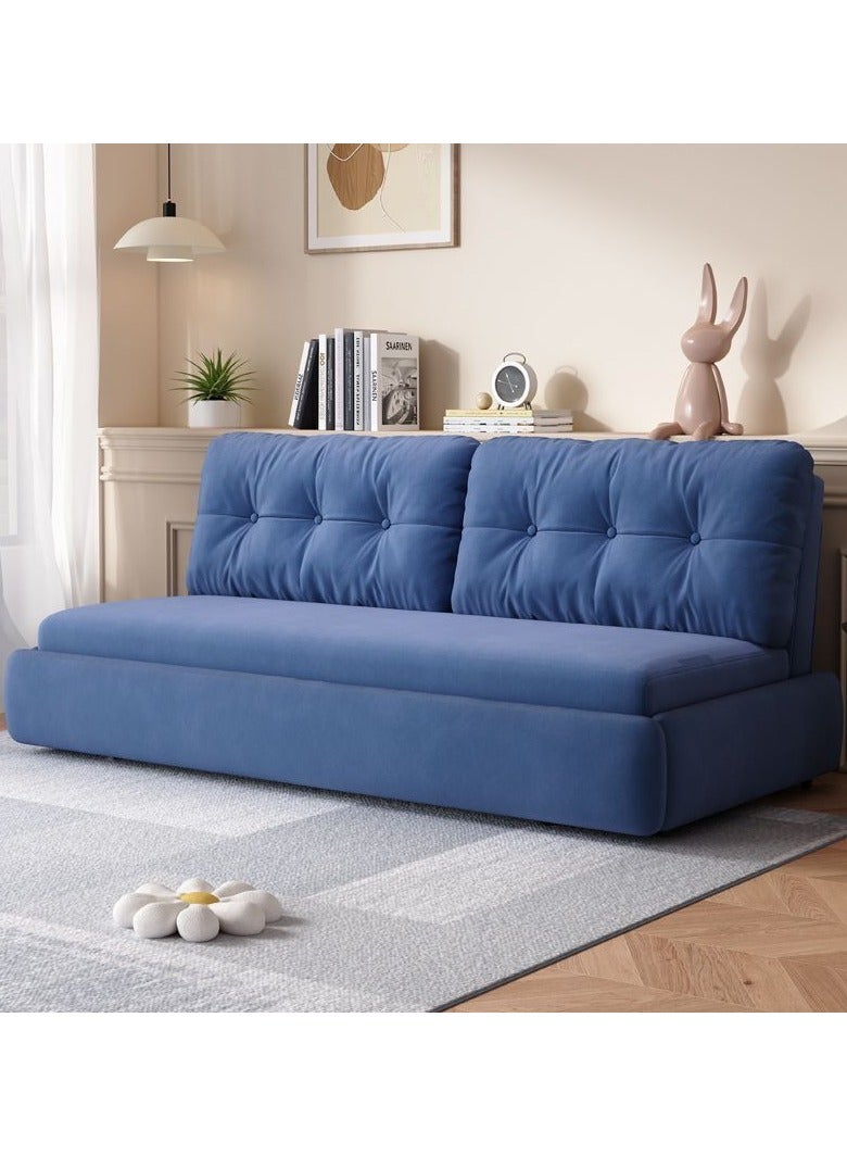 AWD Modern Pull-Out Sofa Bed with Soft Upholstery – Space-Saving Convertible Sofa for Living Room & Guest Room - Image 1