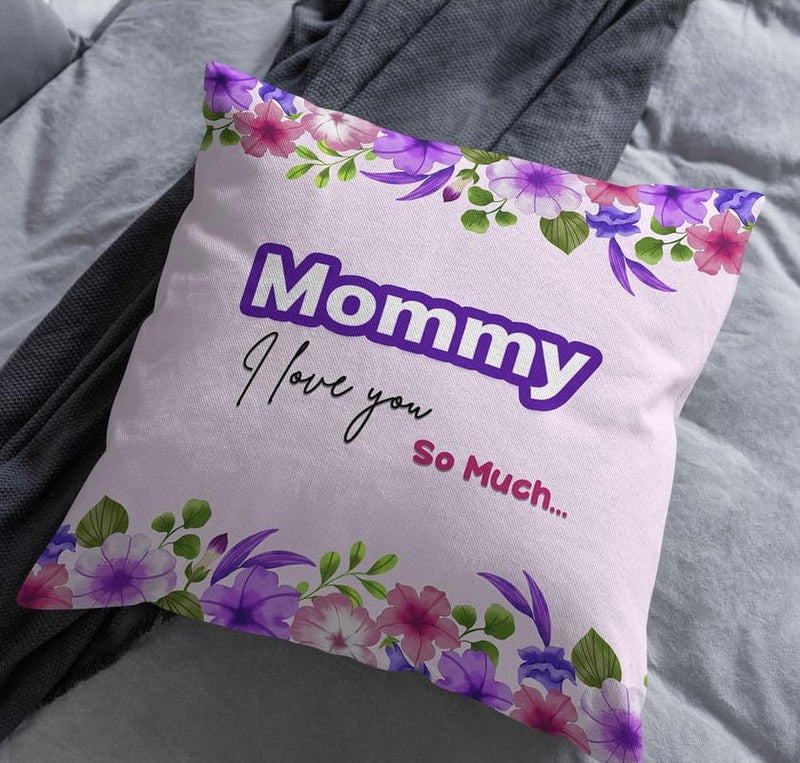 TrendoPrint Cushion Cover with Filler 12x12 inches | Greeting Card Gift Hamper for Mother's Day, Anniversary, Birthday & Any Occasion (MD28) - Image 5