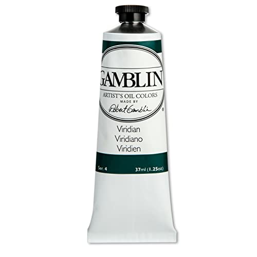 Gamblin Artist's Oil Colors Viridian 37 ml - Image 2