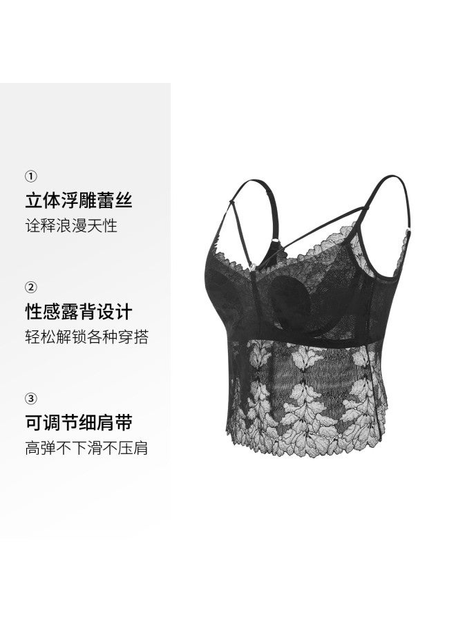 Marie Claire Women's Underwear Camisole Innerwear Beautiful Back Underwear Women Thin Autumn With Padded Camisole Women - Image 4