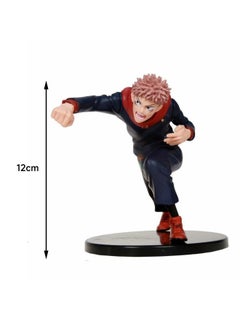 Generic Anime Jujutsu Kaisen Itadori Yuji Action Figure with Base, Anime Cartoon Itadori Yuji Model Figure Statue, Excellent PVC Character Model Toys, for Desktop Decorations/Collectibles, Gifts for Fans  - Image 2