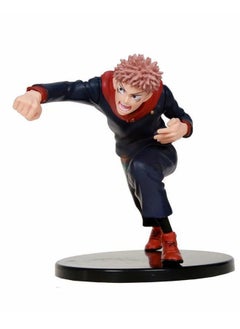 Generic Anime Jujutsu Kaisen Itadori Yuji Action Figure with Base, Anime Cartoon Itadori Yuji Model Figure Statue, Excellent PVC Character Model Toys, for Desktop Decorations/Collectibles, Gifts for Fans  - Image 1
