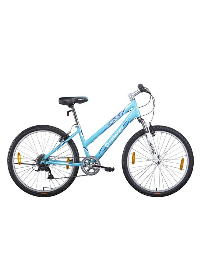 FIREFOX Tailwind 26T Women's Mountain Bike | Lightweight Aluminum-Alloy Frame | 6-Speed Shimano Revo Shifter, V-Brakes, 26-Inch Tires, 17-Inch Frame Size | Ideal for Riders 5'6" to 5'10"  - Image 1
