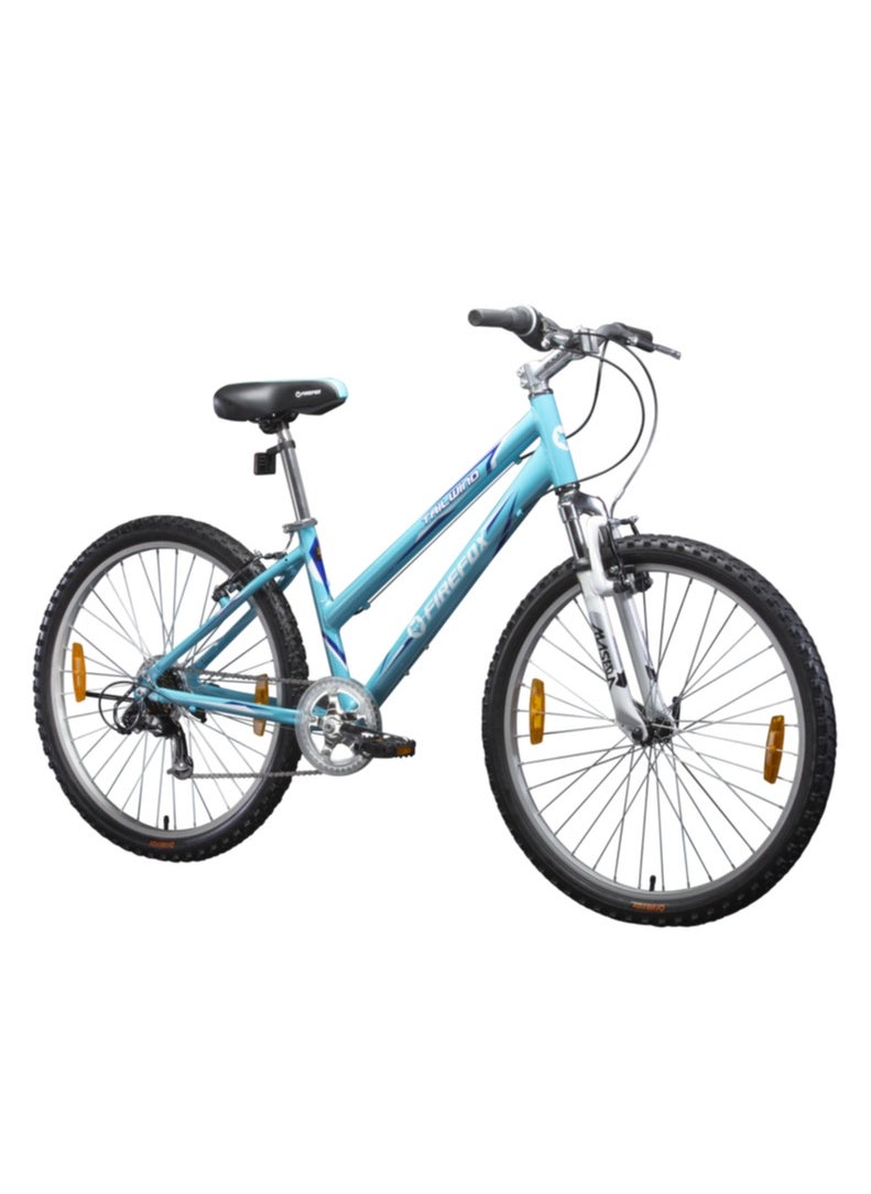 FIREFOX Tailwind 26T Women's Mountain Bike | Lightweight Aluminum-Alloy Frame | 6-Speed Shimano Revo Shifter, V-Brakes, 26-Inch Tires, 17-Inch Frame Size | Ideal for Riders 5'6" to 5'10"  - Image 4