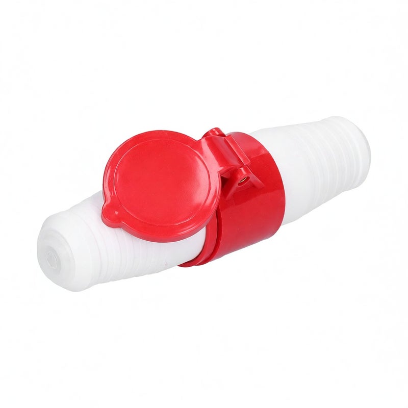 Industrial Plug Connector 3 Phase 4 Pin IP44 Waterproof Insulated Socket Set 380V415V 16A 3P+E - Image 1