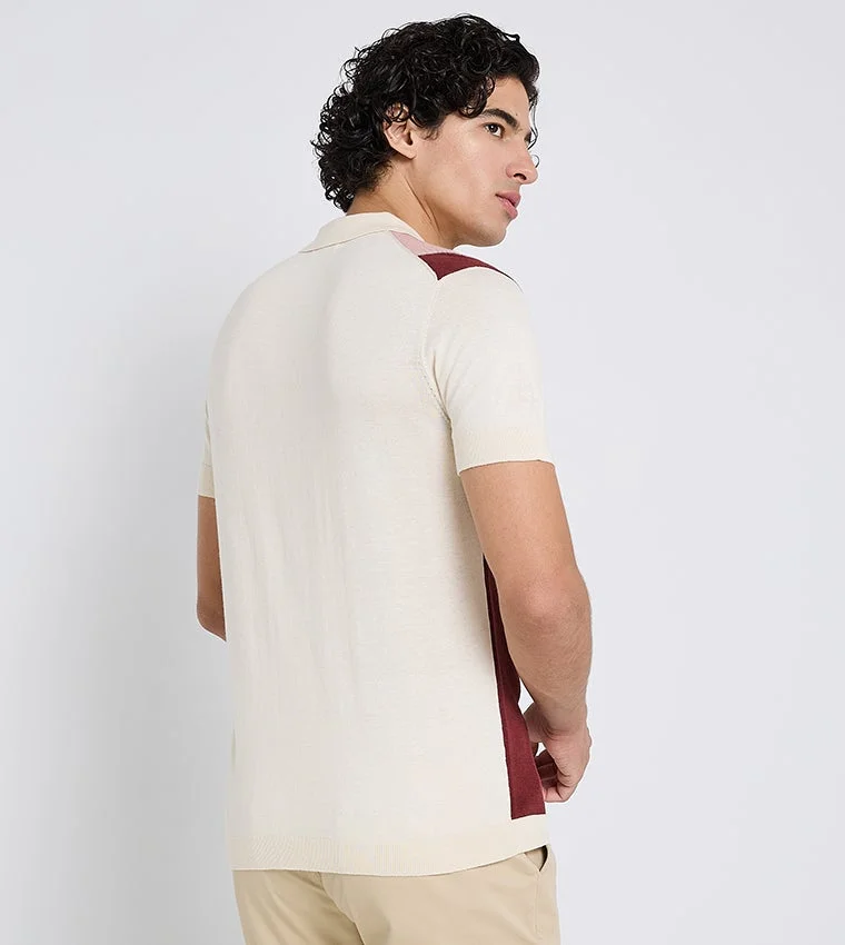 Ben Sherman  Ben Sherman Men's Short Sleeve Striped Polo Tees for Men | Best Price UAE