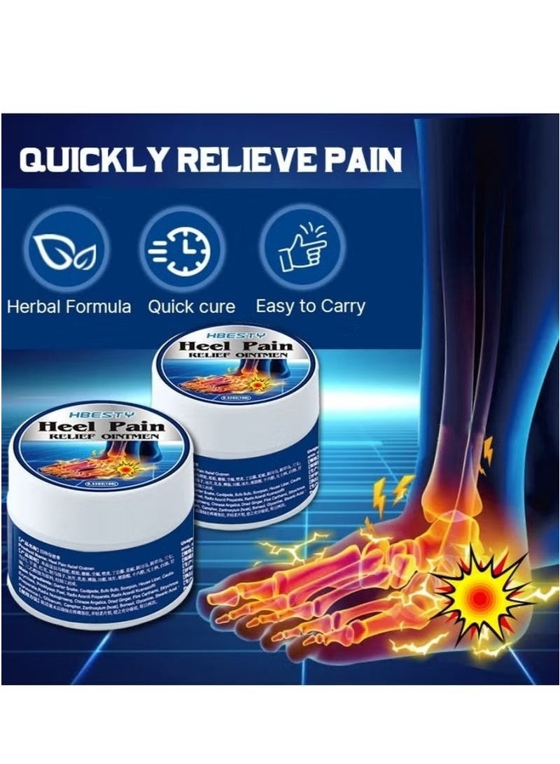 هيبستي Pain Relief Cream, HeelAid Plantar Fasciitis Brush-On Heel Pain Relief, Deep to Calm Inflammation of The Fascia, 10g - Image 2