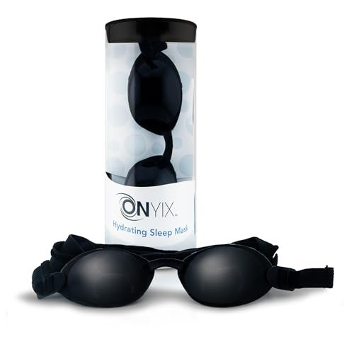 EYEECO Onyix Silicone Hydrating Sleep Mask for Nighttime Dry Eye Relief - Image 2