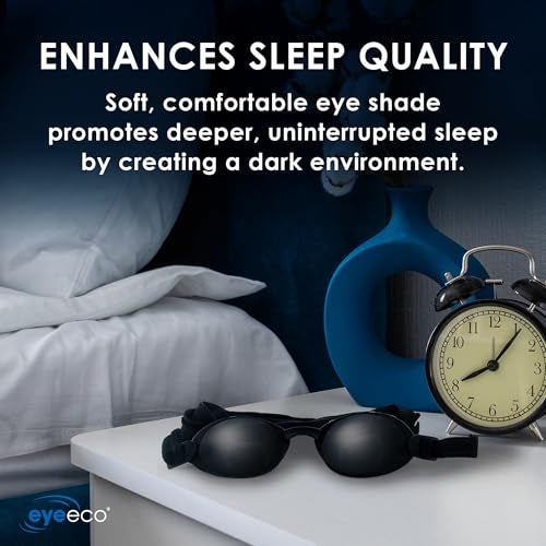 EYEECO Onyix Silicone Hydrating Sleep Mask for Nighttime Dry Eye Relief - Image 5