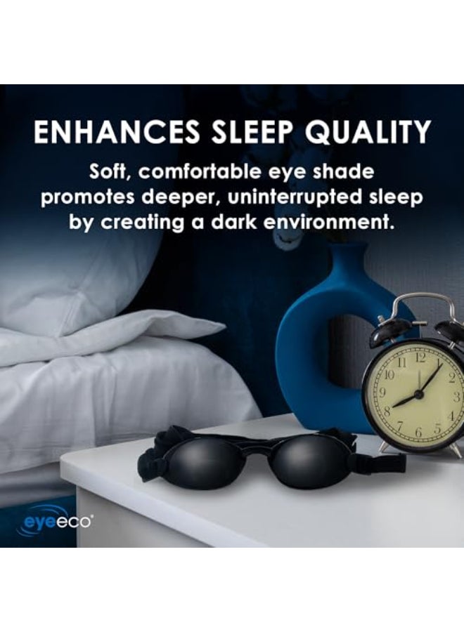 EYEECO Onyix Silicone Hydrating Sleep Mask for Nighttime Dry Eye Relief - Image 4