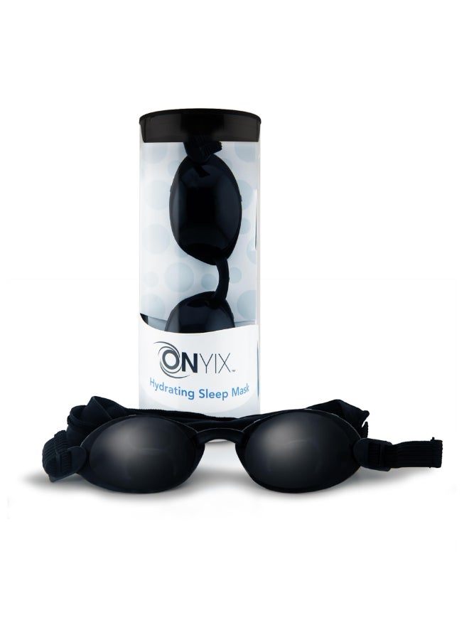EYEECO Onyix Silicone Hydrating Sleep Mask for Nighttime Dry Eye Relief - Image 3