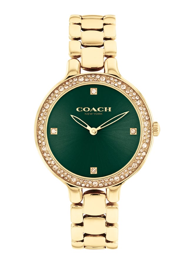 COACH Women's Analog Round Shape Stainless Steel Wrist Watch 14504251 - 32 Mm - Image 1