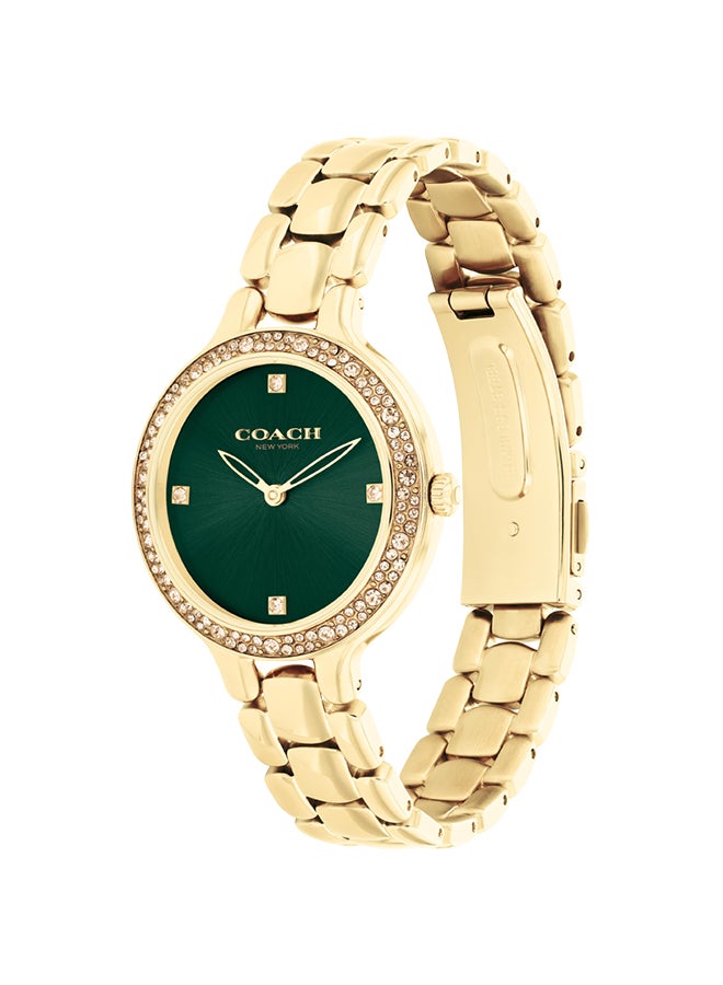 COACH Women's Analog Round Shape Stainless Steel Wrist Watch 14504251 - 32 Mm - Image 2