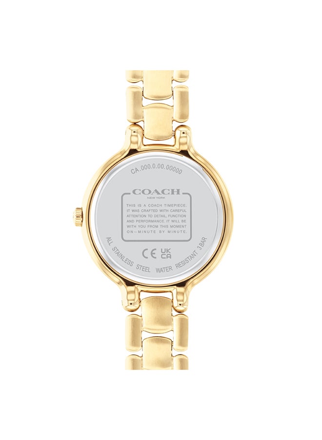 COACH Women's Analog Round Shape Stainless Steel Wrist Watch 14504251 - 32 Mm - Image 3