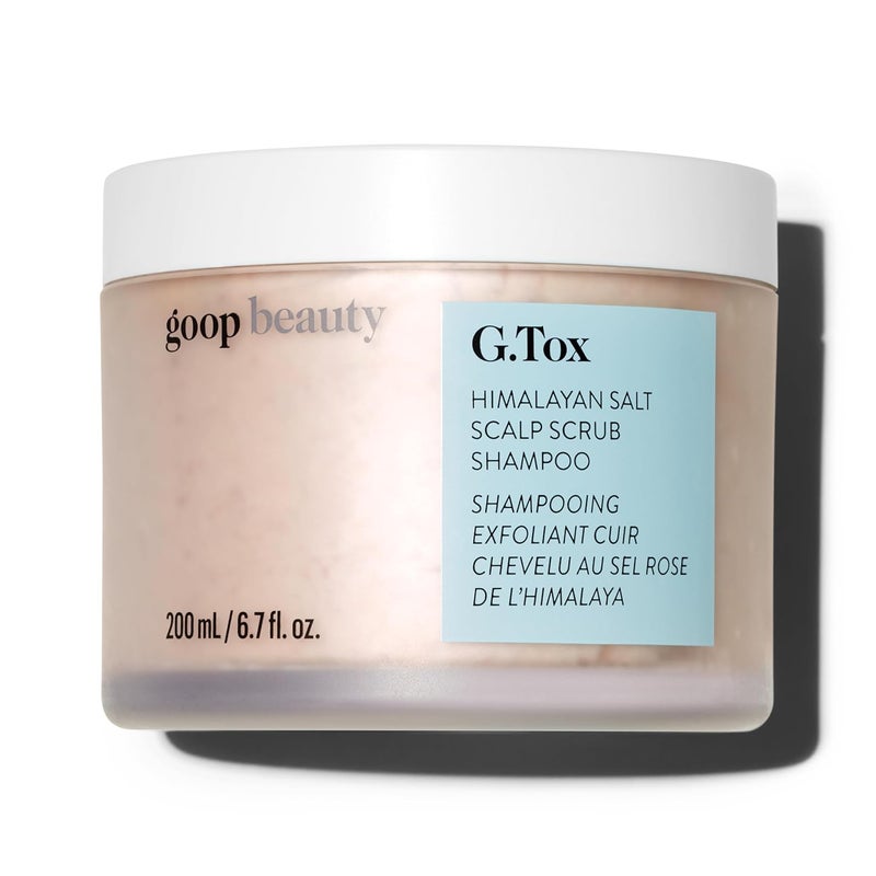 goop Beauty Scalp Scrub Shampoo  Exfoliator to Dexofiy  Purify  Himalayan Salt  Rosehip Oil  Cleanses Hair of Product Buildup  67 fl oz