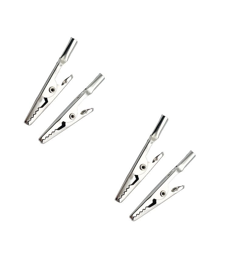 50 Pcs Spring Crocodile Clips Alligator Test Clamps - Image 4