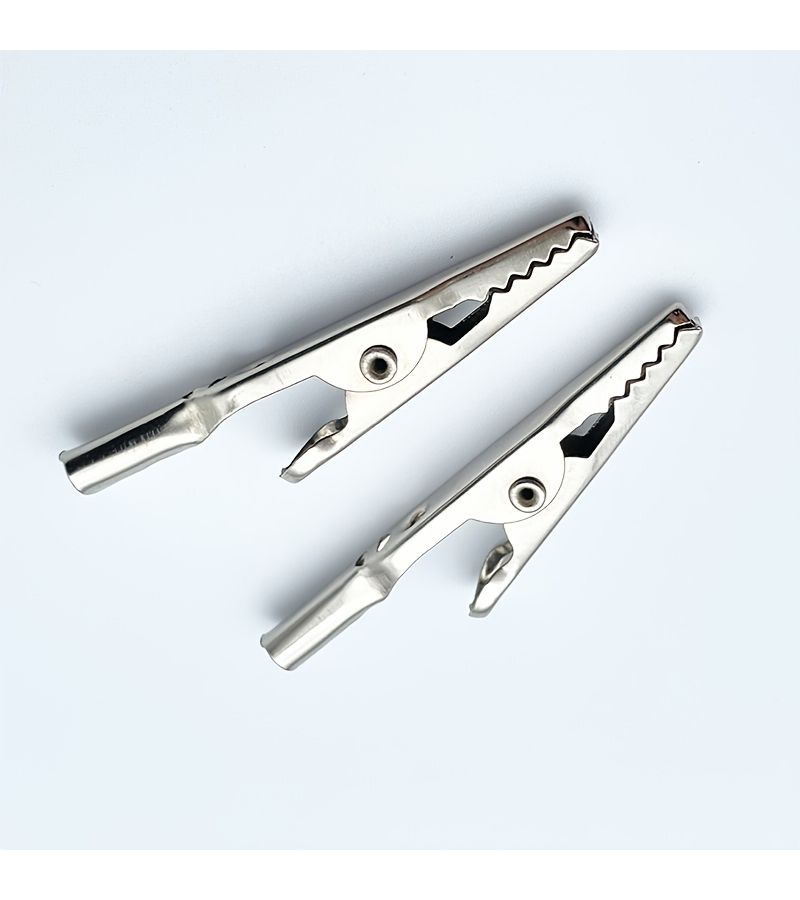 50 Pcs Spring Crocodile Clips Alligator Test Clamps - Image 2