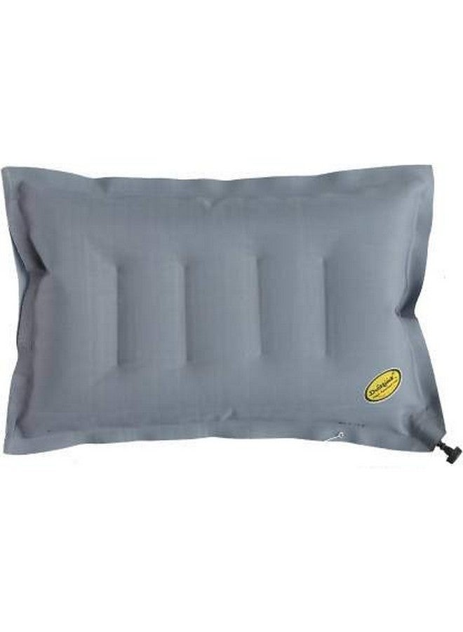 Duckback Rubberized Cotton Travel Pillow-Grey (Pack of 1) - Image 1