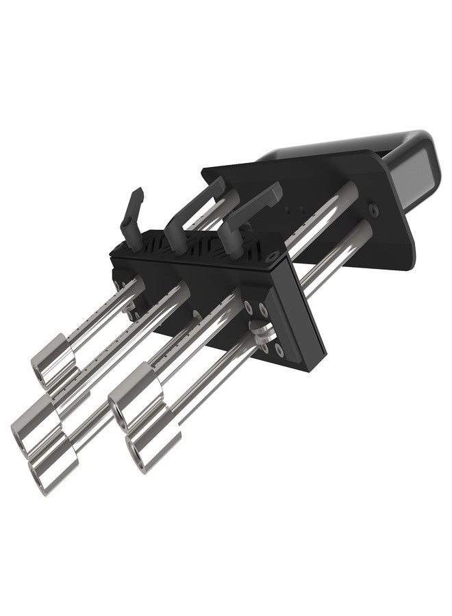 NyVoozy Three-Station Edge Roller Bending Angle, Adjustable for Making (1 to 163 MM) in 0.2-0.8MM-Gauge Steel Bender, Large Radius Sheet Metal Bead Roller Bender/Brake, 0-90 °Bends - Image 3