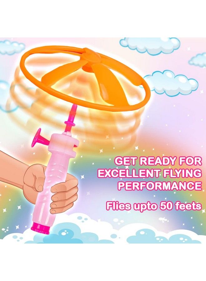RATNA'S Flying Saucer Unicorn 3 In 1 Indoor & Outdoor Toy Can Be Played As Space Rocket Sliding Wall & Spinning Top For Kids - Image 3