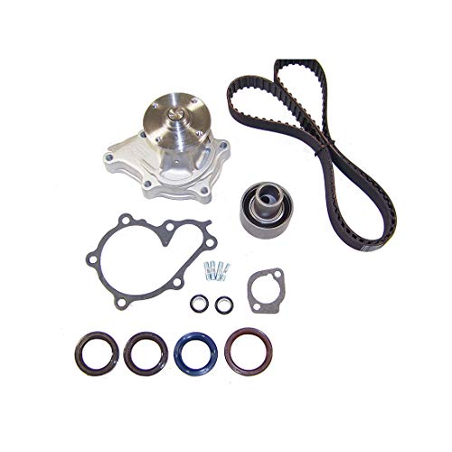 DNJ مجموعة حزام توقيت DNJ TBK616WP مع مضخة مياه لسيارات INFINITI وNissan 200SX و300ZX وD21 3.0L V6 12V SOHC 2960cc من 1984-1993 - Image 2