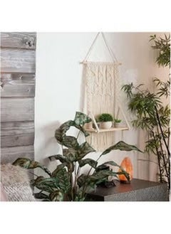 Home Gallery Macrame Shelf Handwoven Bohemian Décor 60X85 cm  - Image 3