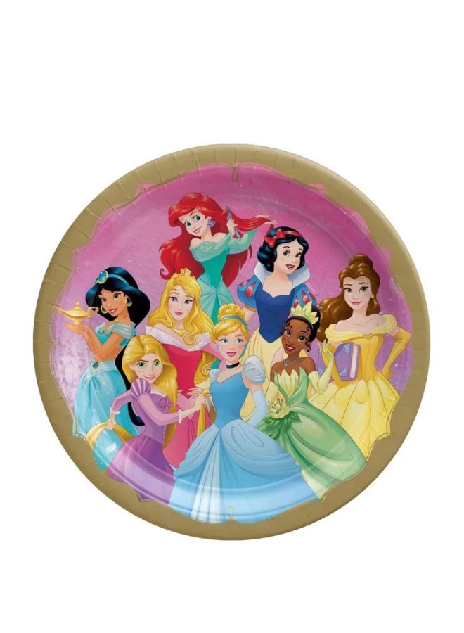 disney Princess compostable paper plates 9 inch