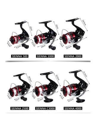 reel shimano sienna 4000 harga FD SN4000FD  Ted's Sports Center If you are an expert fisherman looking for a reel for a new fisherman Shimano SN4000RE Sienna RE Spinning