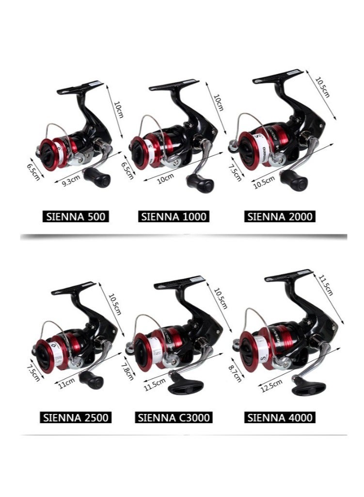 SHIMANO SHIMANO SIENNA 4000,fishing reel,jigging reel, good quality reel - Image 5